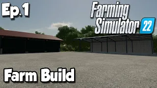 ELM CREEK FARM BUILD | Farming Simulator 22 Timelapse EP#1 | FS22 Timelapse