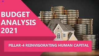 2021 Budget Analysis (Hindi) | Pillar - 4 Reinvigorating Human Capital | Proxy Gyan