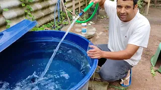 Acabe com  o cheiro e ferrugem da água do poço rápido e barato