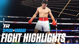 Jose Zepeda Stops Josue Vargas in 1st Round with the Knockout of the Year Nominee | FIGHT HIGHIGHTS