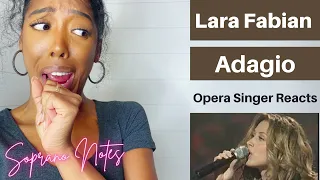 Opera Singer Reacts to Lara Fabian Adagio | Performance Analysis | MASTERCLASS |