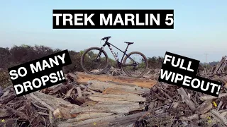 Trek Marlin 5 vs THE FUNNEST TRAIL I'VE RIDDEN