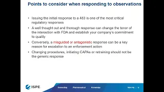 Frequent US FDA Observations 2019  & How to Respond to FDA