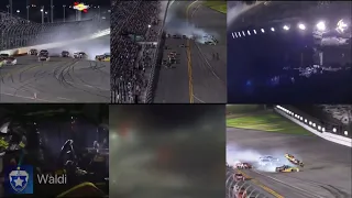 Simultaneous Angles of Clint Bowyer’s 2014 Budweiser Duels Flip