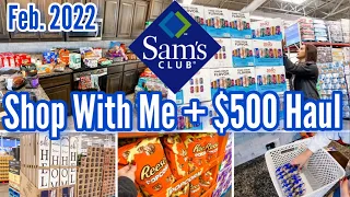 ✨NEW ✨SAM'S CLUB SHOP WITH ME + HAUL | WHATS NEW AT SAMS CLUB 2022 | HUGE GROCERY HAUL FAMILY OF 6