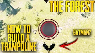 How to Build a Trampoline for your Glider | The Forest