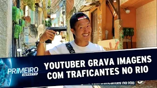 Youtuber japonês visita traficantes e tira foto com armamentos no Rio | Primeiro Impacto (07/02/20)