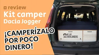 Kit Camper Dacia Jogger por poco dinero