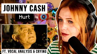 Vocal Coach 1st Time Reaction to JOHNNY CASH - “HURT”