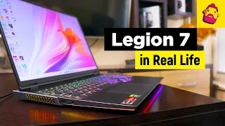 Lenovo Legion 7 in Real Life / Office, Video Editing, Gaming