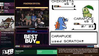 Pokémon Crystal en 3:31:15 (Any% Glitchless) [SGDQ19]