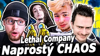 Naprostý CHAOS! - LETHAL COMPANY s Haisetem, Flygunem a Herdynem!