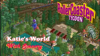 Rollercoaster Tycoon - Katie's World/Katie's Dreamland - With Scenery (10x Speed)