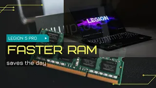Even better with RAM upgrade - Lenovo Legion 5 Pro