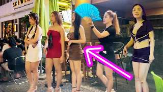 [4k] How is Vietnam Now? Ho Chi Minh City Nightlife Street Scenes So Many Pretty Ladies!