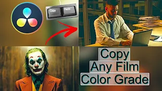 Copy Any Film Color Grading In Just 'ONE CLICK' in Davinci Resolve 17