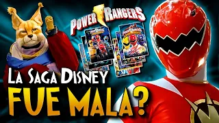 POWER RANGERS ¿Disney Hizo LAS PEORES TEMPORADAS? | La Saga Parte 2