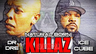 Dr Dre & Ice Cube - Natural Born Killaz - Throwback Video