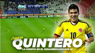 CUANDO JUAN FERNANDO QUINTERO LA ROMPIO EN EL SUDAMERICANO SUB 20