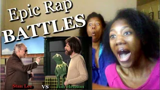 Jim Henson Vs Stan Lee Epic Rap Battles Reaction | Katherine Jaymes