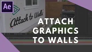 How to Attach Text & Graphics to Walls in After Effects