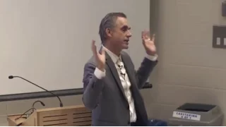 Jordan Peterson talks about refusing to operate in the great lie