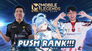 【Mobile Legends: Bang Bang】 Dipaksa main sama bapak-bapak @WindahBasudara @LuthfiHalimawan