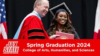 Spring Graduation 2024 | College of Arts, Humanities, and Sciences