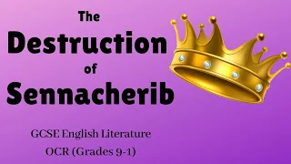 The Destruction of Sennacherib - Lord Byron - Mr King analysis