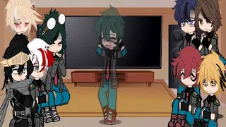 Some of class 1-A (+aizawa) react to Deku’s AU’s (Mha/bnha)