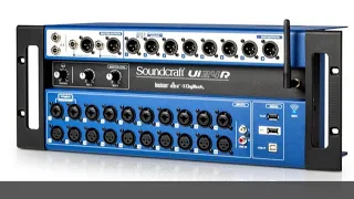 Soundcraft UI24R multi track & 2 track recording to USB EASY!!!