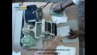expiry date printing machine, semi automatic batch coding machine, batch coder, date printer
