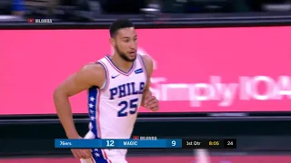 Ben Simmons’ third career 3 pointer | Sixers vs Magic