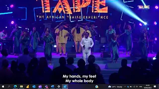 Lagos Metropolitan Gospel Choir sings Sammie Okposo's Sing Hallelujah and Good God at TAPE 2023