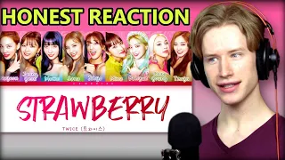 HONEST REACTION to TWICE (트와이스) "STRAWBERRY" #twice #strawberry #reaction