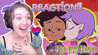 LUMITY KISS?!! REACTION: 💕The Owl House s2 ep5💕 "Through the Looking Glass Ruins" ft. Bread