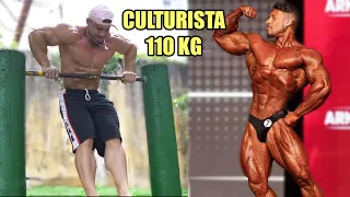 CULTURISTA SORPRENDE EN CALISTENIA - Rutina sin Gimnasio del Fisicoculturista Ramón Dino