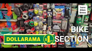 Dollarama Bike Accessories Section Tour - Canadian Version Of A Dollar Tree In The US | 4K