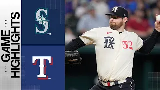 Mariners vs. Rangers Game Highlights (9/23/23) | MLB Highlights