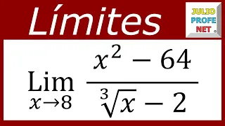 LÍMITES ALGEBRAICOS - Ejercicio 17