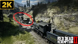 Can Wagon Stop a Train in Red Dead Redemption 2? Experiment