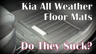 Kia All Weather Floor Mats Review (2024 Kia Sportage Hybrid)