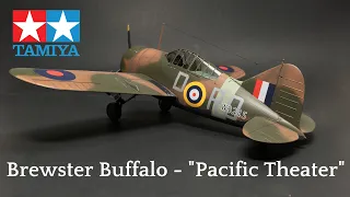 Tamiya 1/48th Brewster B-339 Buffalo "Pacific Theater" - FULL BUILD