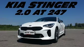 KIA STINGER 2.0 - 247 л.с. - ТЕСТ ДРАЙВ. КОРЕЙЦЫ ПОДНЯЛИ ПЛАНКУ !!!