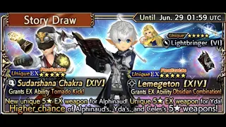 Dissidia Final Fantasy: Opera Omnia - Alphinaud & Yda EX o(≧∇≦o) Event Draw