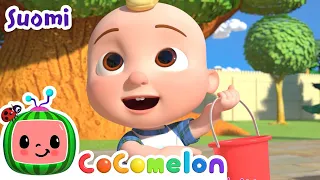 Kompostoidaan | CoComelon Suomeksi - Lastenlaulut vauvoille | Puutarhanhoito video