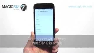 iPhone 6 / 6+ (PLUS) - Dual SIM Adapter - MAGICSIM ELITE- NO CUT