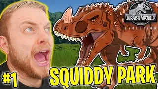 WELCOME TO SQUIDDY PARK!! - JURASSIC WORLD EVOLUTION #1