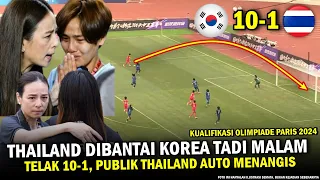 🔵 SANGAT PUAS LIHATNYA ‼️ Thailand Diluar Dugaan DIHANCURKAN Korea 10-1 Tadi Malam, Bikin Malu ASEAN