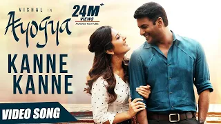 Ayogya Video Songs | Kanne Kanne Full Video Song | Anirudh Ravichander | Vishal,Raashi Khanna|Sam CS